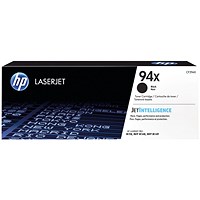 HP 94X Black High Yield Toner Cartridge CF294X
