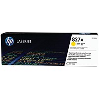 HP 827A Yellow LaserJet Toner Cartridge