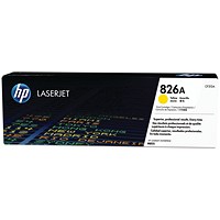 HP 826A Original LaserJet Toner Cartridge Yellow CF312A