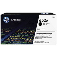 HP 652A Black Laser Toner Cartridge