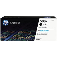 HP 508X Black LaserJet Toner Cartridge