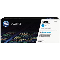 HP 508X Cyan LaserJet Toner Cartridge