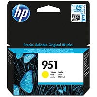 HP 951 Yellow Ink Cartridge CN052AE HP 951 Yellow Ink Cartridge CN052AE