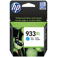 HP 933XL Cyan High Yield Ink Cartridge CN054AE