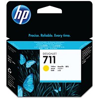 HP 711 Yellow Ink Cartridge CZ132A