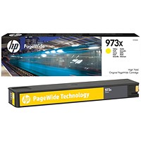 HP 973X Yellow PageWide High Yield Ink Cartridge F6T83AE