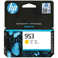 HP 953 Yellow Ink Cartridge F6U14AE