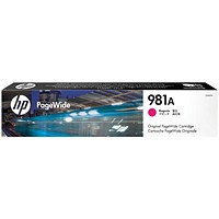 HP 981A PageWide Magenta Ink Cartridge J3M69A
