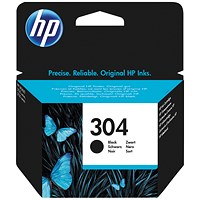HP 304 Original Ink Cartridge 2-ml Black N9K06AE