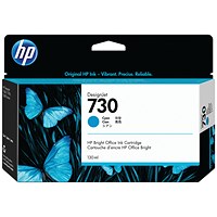 HP 730 Cyan Ink Cartridge P2V62A