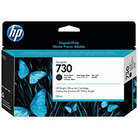 HP 730 Matte Black Ink Cartridge P2V65A