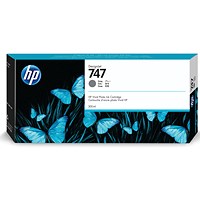HP 747 Grey Ink Cartridge P2V86A