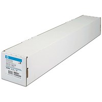 HP DesignJet Paper Roll, 610mm x 45.7m, White, 80gsm