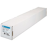 HP DesignJet Paper Roll, 841mm x 45.7m, Bright White, 90gsm