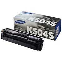 Samsung CLT-K504S Black Laser Toner Cartridge