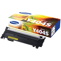 Samsung CLT-Y404S Yellow Laser Toner Cartridge