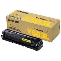 Samsung CLT-Y503L High Yield Yellow Toner Cartridge SU491A
