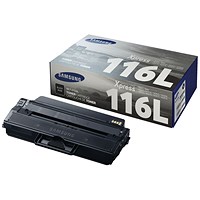 Samsung MLT-D116L Black High Yield Laser Toner Cartridge