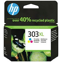 HP 303XL Colour High Yield Ink Cartridge T6N03AE