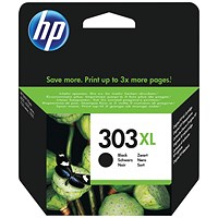 HP 303XL Black High Yield Ink Cartridge T6N04AE