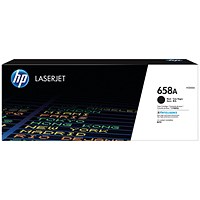 HP 658A LaserJet Toner Cartridge Black W2000A