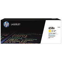 HP 658X LaserJet Toner Cartridge Yellow W2002X