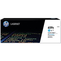 HP 659X Original LaserJet Toner Cartridge High Yield Cyan W2011X