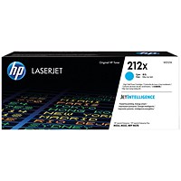 HP 212X Cyan High Yield Laserjet Toner Cartridge W2121X