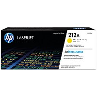 HP 212A Original LaserJet Toner Cartridge Yellow W2122A