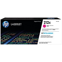 HP 212X Original LaserJet Toner Cartridge High Yield Magenta W2123X