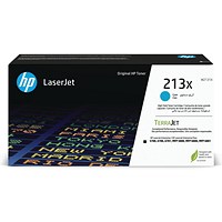 HP 213X Original LaserJet Toner Cartridge High Yield Cyan W2131X