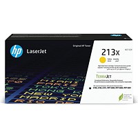 HP 213X Original LaserJet Toner Cartridge High Yield Yellow W2132X