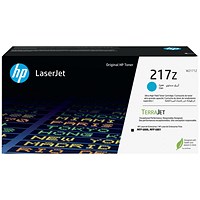 HP 217Z Original LaserJet Toner Cartridge Ultra High Yield Cyan W2171Z