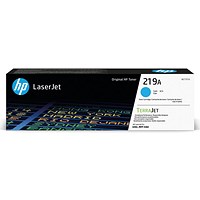 HP 219A Original LaserJet Toner Cartridge Cyan W2191A