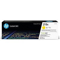 HP 219X Original LaserJet Toner Cartridge High Yield Yellow W2192X