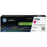 HP 220X Original LaserJet Toner Cartridge High Yield Magenta W2203X