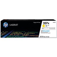 HP 207X LaserJet High Yield Toner Cartridge Yellow W2212X