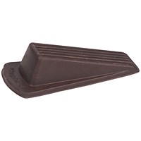 Door Wedge Heavy Duty Non-slip Base Brown 9133