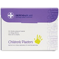Reliance Medical Dependaplast Washproof Plasters Assorted Children (Pack of 1000)
