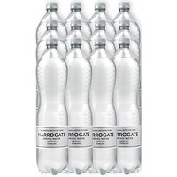 Harrogate Sparkling Water, Plastic Bottles, 1.5 Litres, Pack of 12