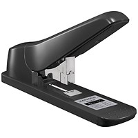 Rapesco 45 Full Strip Stapler, Capacity 115 Sheets, Black