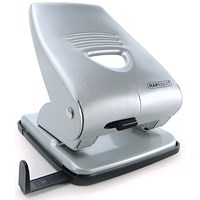 Rapesco 835 2 Hole Punch, Capacity 40 Sheets, Silver