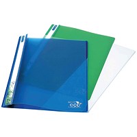 Rapesco Eco A4 Report Files, Asorted, Pack of 10