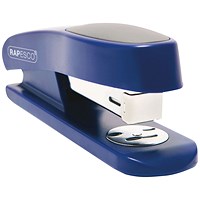 Rapesco R7 Stingray Half Strip Stapler, Capacity 20 Sheets, Blue