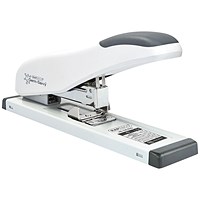 Rapesco ECO HD-100 Half Strip Stapler, Capacity 100 Sheets, White