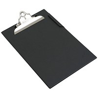 Rapesco Heavy Duty Clipboard, Foolscap, Black