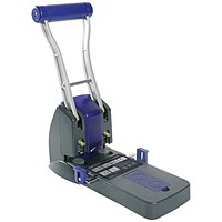 thumbnail image 2 of Black Heavy Duty Metal Hole Punch 40 Sheet WX01236 - Office Monster 2 of 11