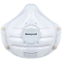 Honeywell Superone FFP2 Valved Mask, White, Pack of 20