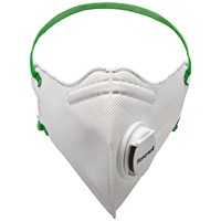 Honeywell 2211 FFP2 Valved Mask, White, Pack of 20