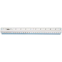 Helix Shatter Resistant Fingergrip Ruler 30cm (Pack of 10)